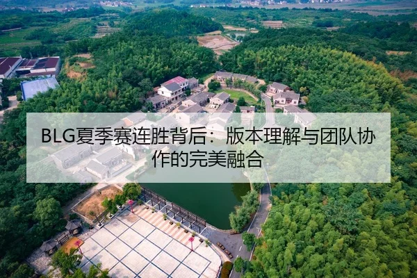 BLG夏季赛连胜背后：版本理解与团队协作的完美融合